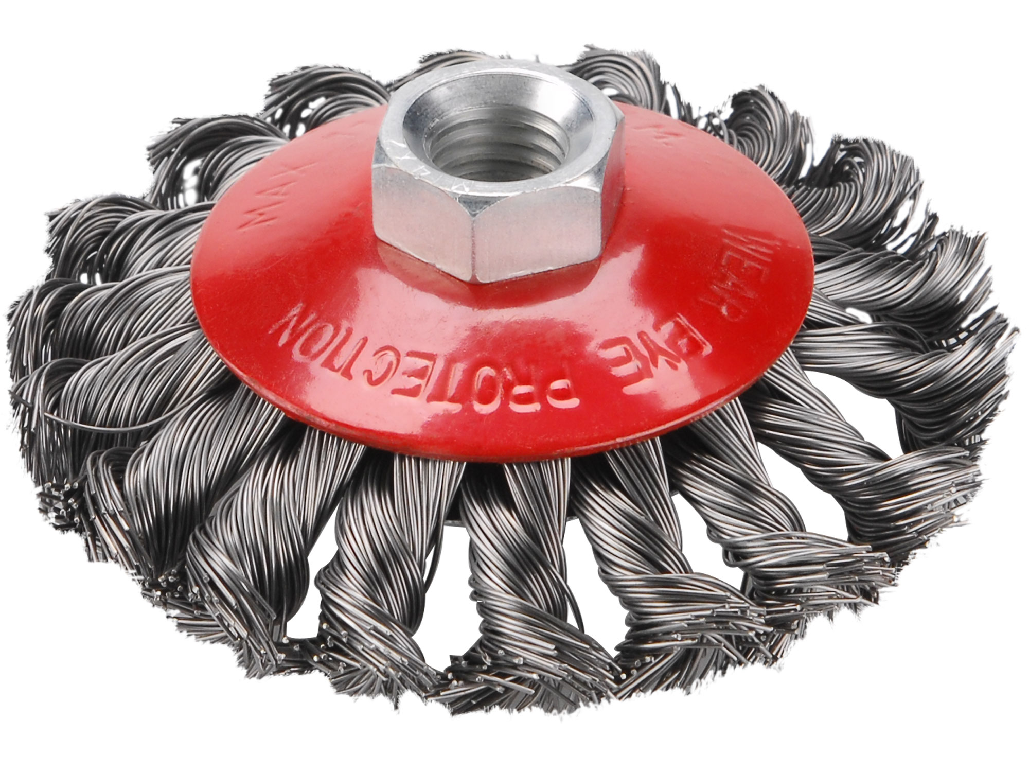 Bevel  Brush Twisted Wire, 100mm Dia