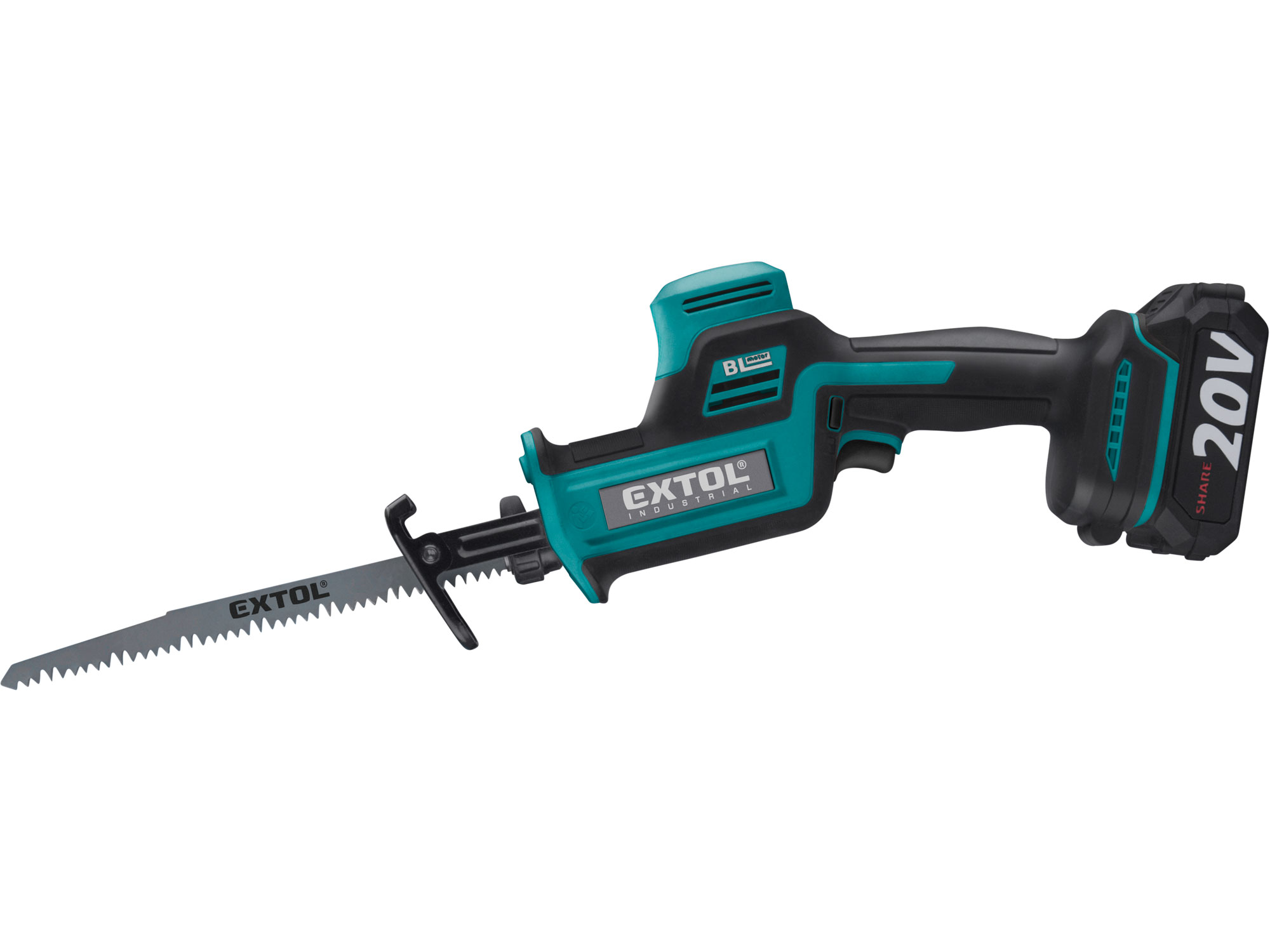 Reciprocating Saw SHARE20V, BRUSHLESS 2Ah & 4Ah