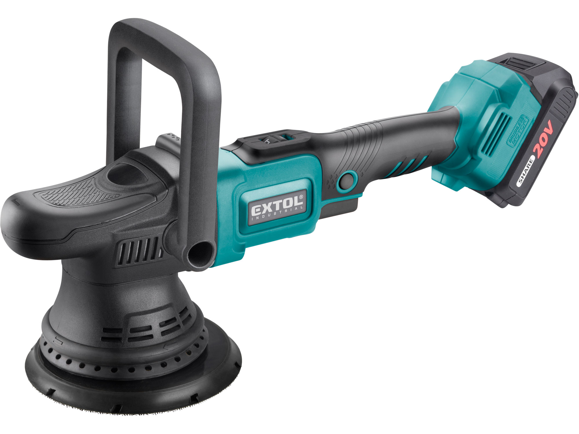Cordless Orbital Polisher SHARE20V, 150mm, BRUSHLESS