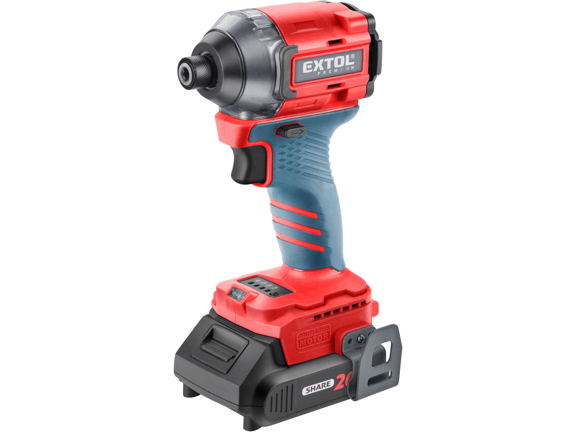 1/4" Cordless Impact Driver SHARE20V, BRUSHLESS, 2Ah. Arriving Soon