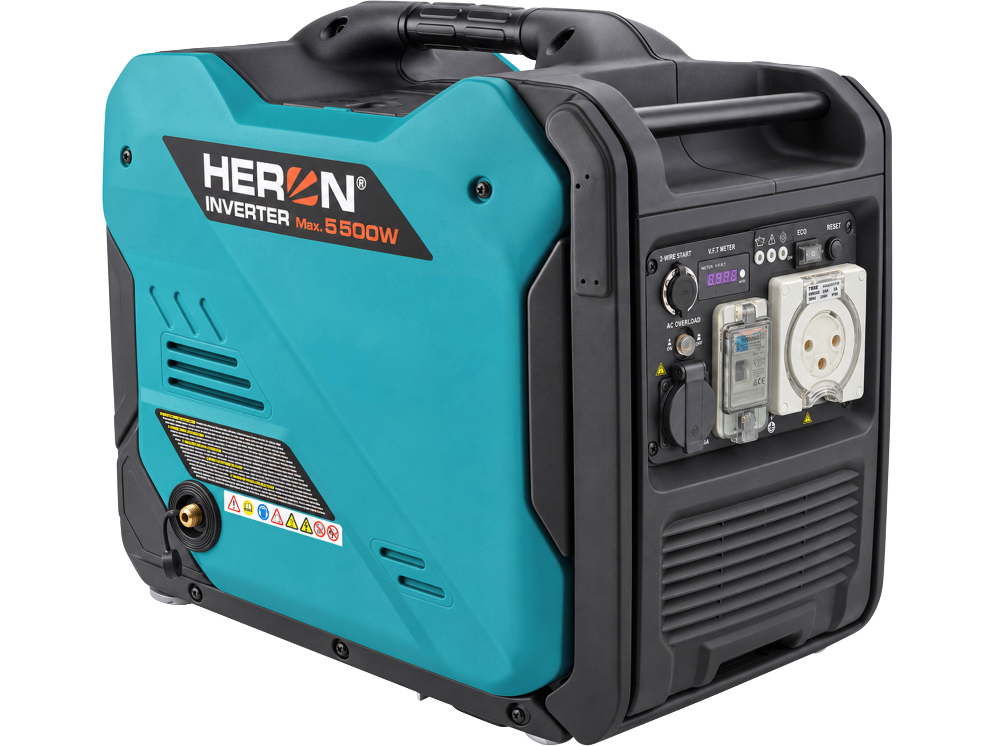 Digital Inverter, Multi-Fuel, Generator, 5.5kW, Electric start, 2-Wire Capable