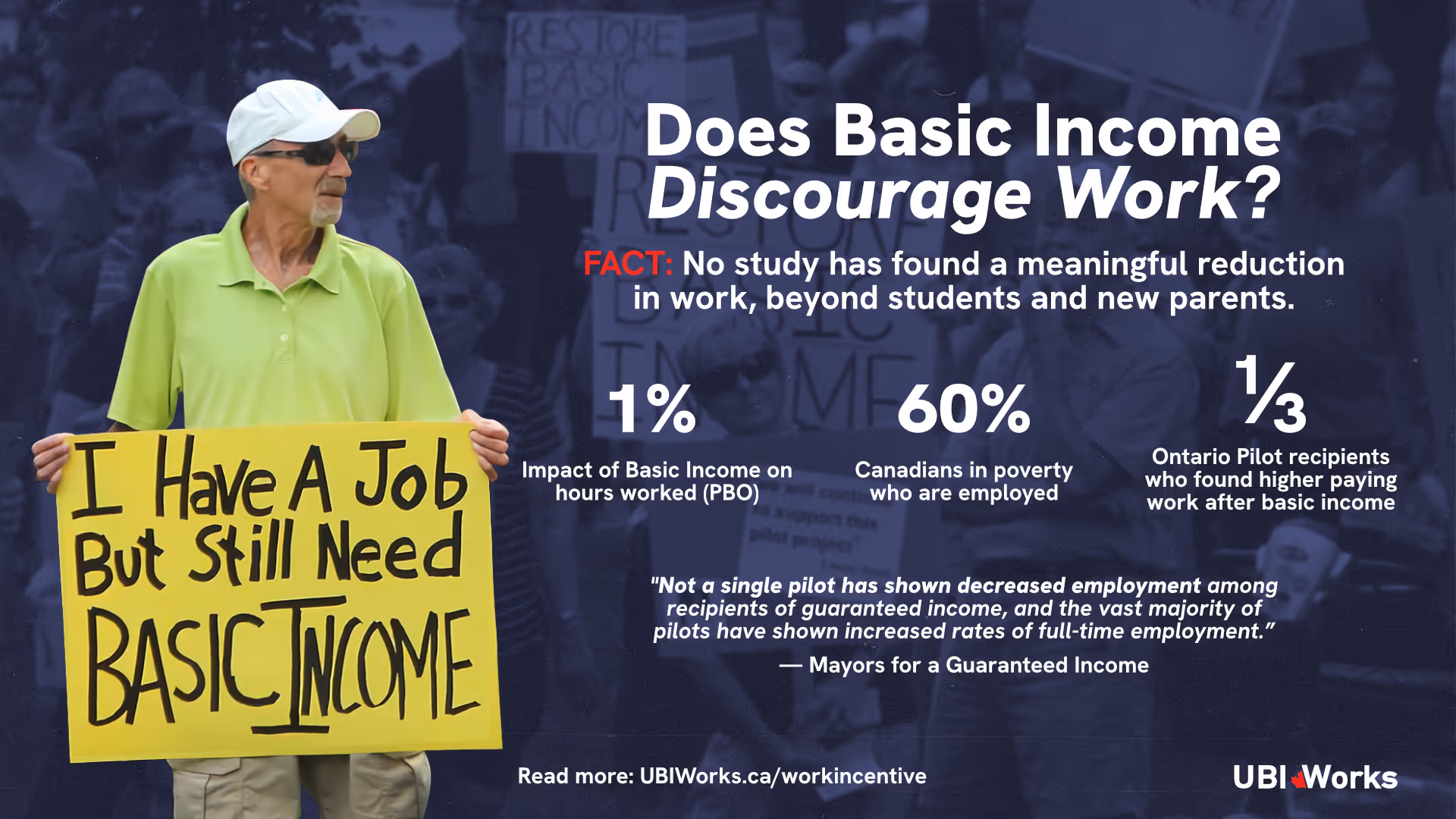 Basic Income Boosts Work