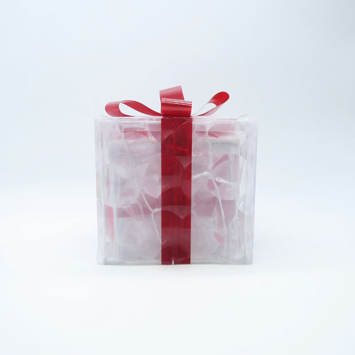 trio de cadeaux de noël lumineux à piles 