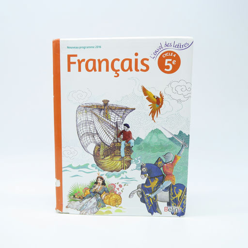 manuel scolaire 'français cycle 4 - 5e'