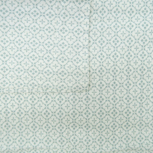 taie d'oreille à noeuds motif vert 