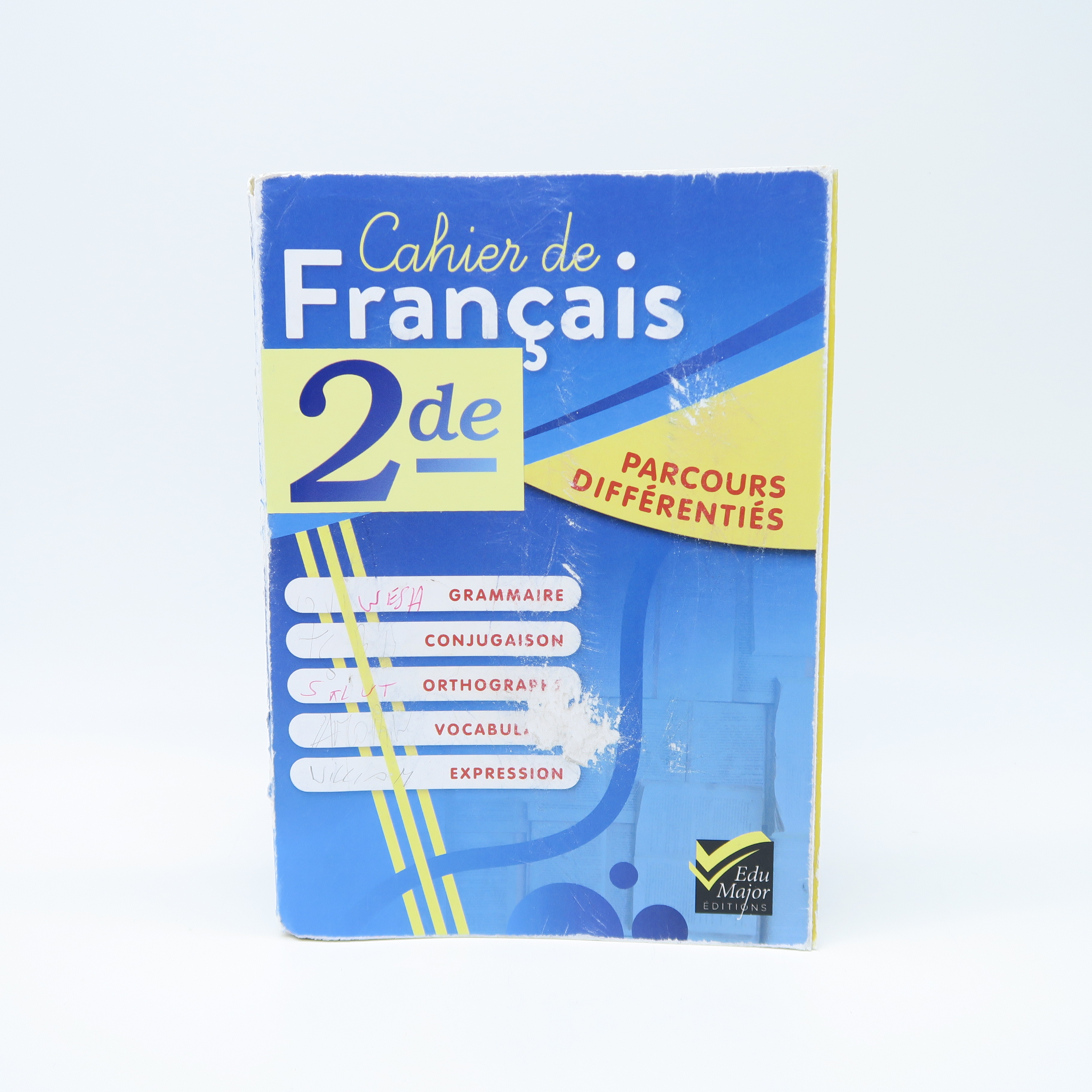 manuel scolaire 'cahier de français 2de'