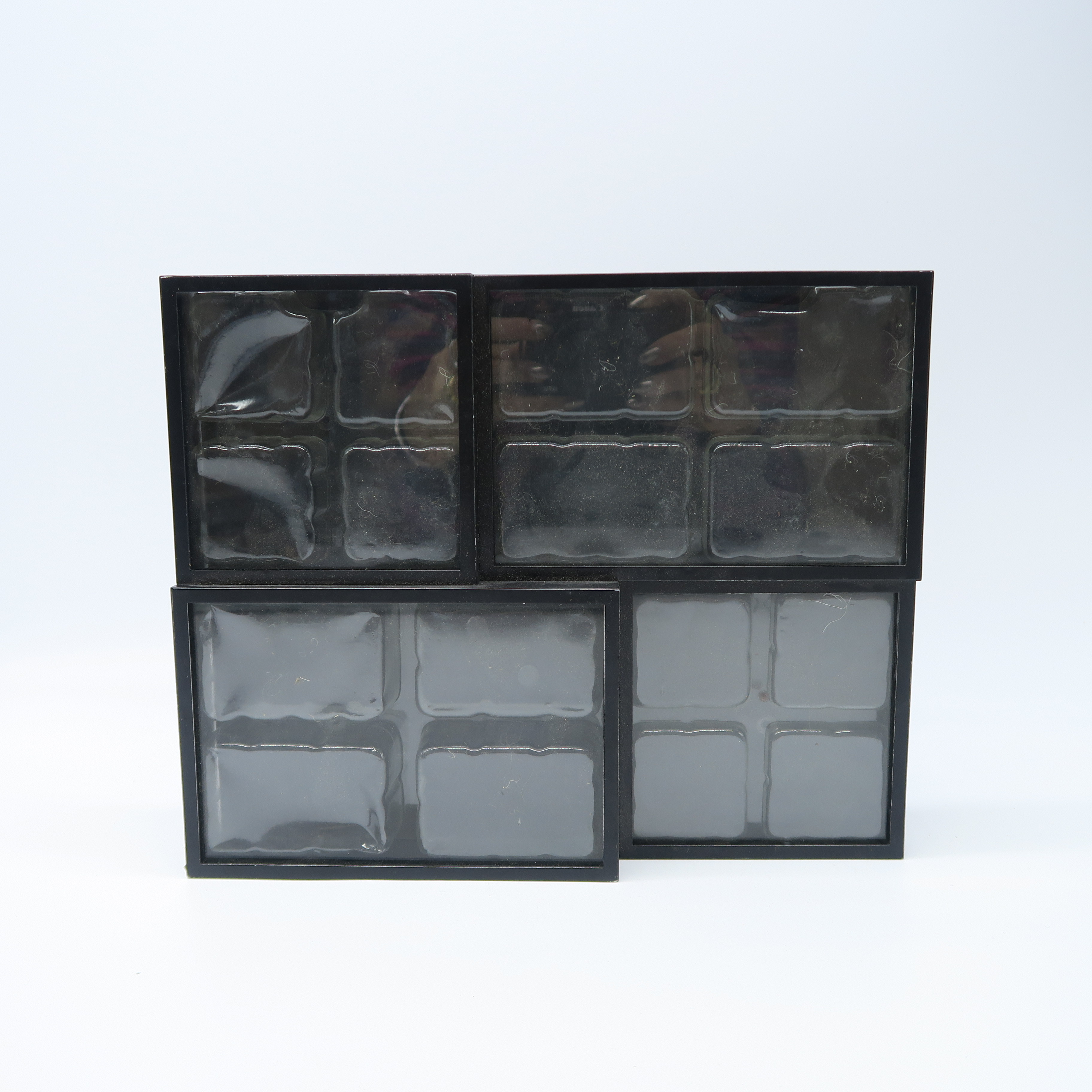 cadre noir pour 4 photos