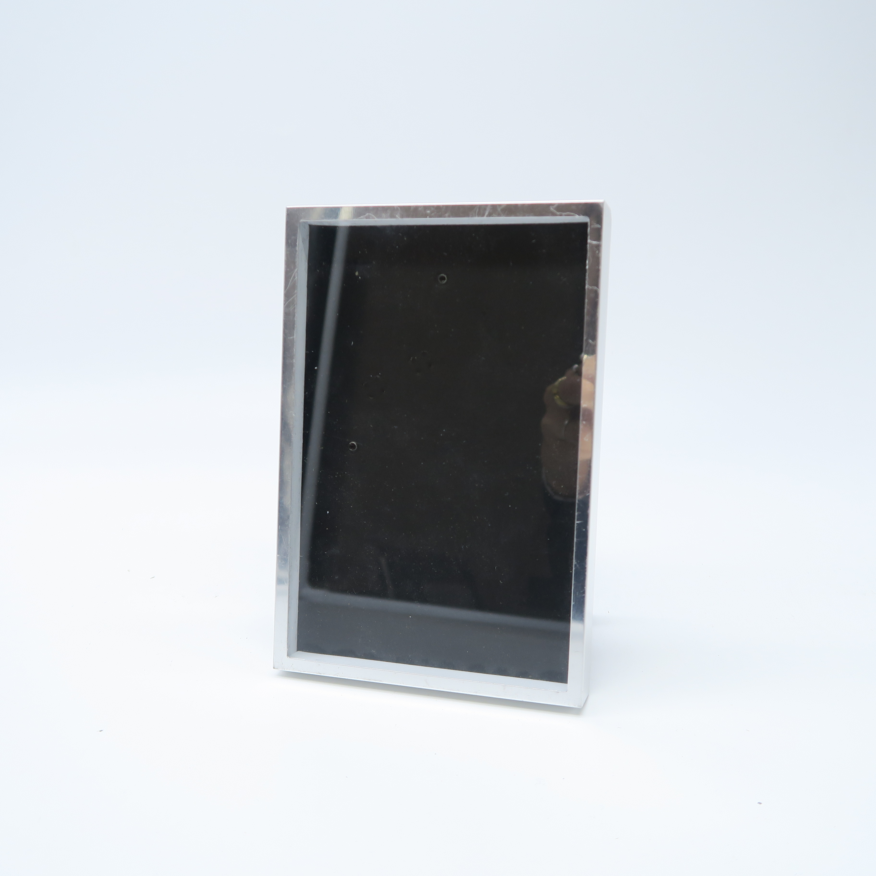 cadre à poser argenté 