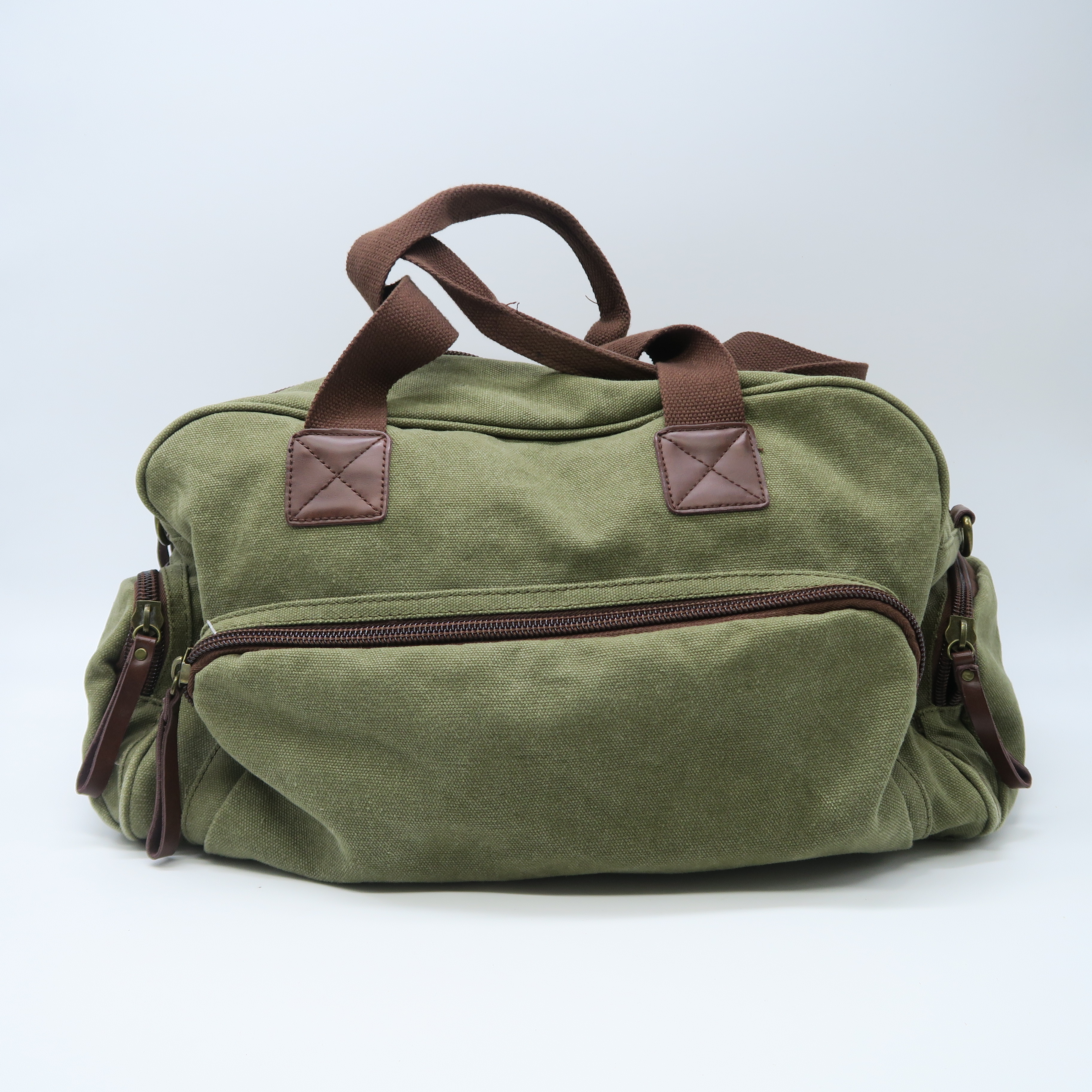 sac à main de voyage en tissu souple vert 