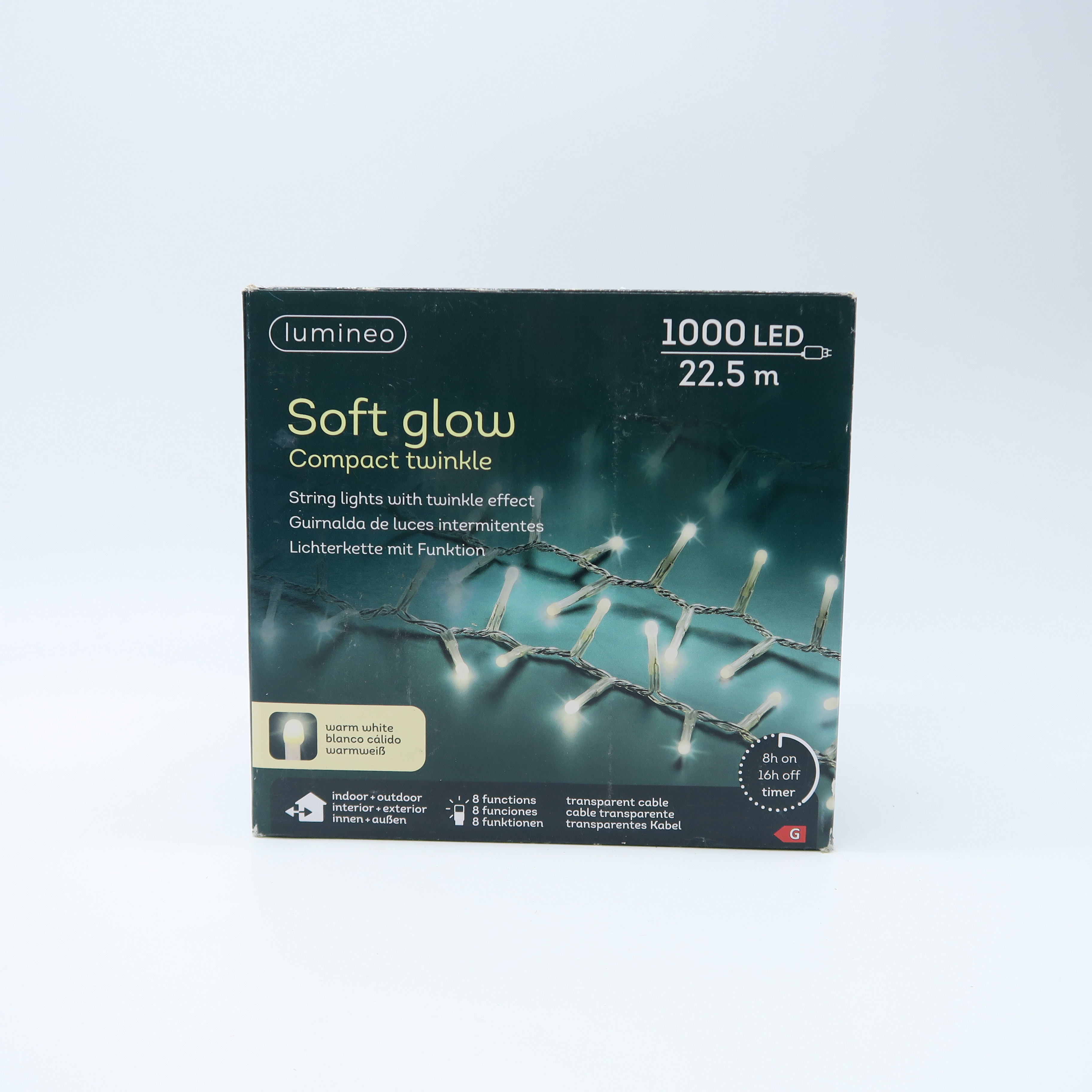 guirlande lumineuse scintillante 'soft glow lumineo'