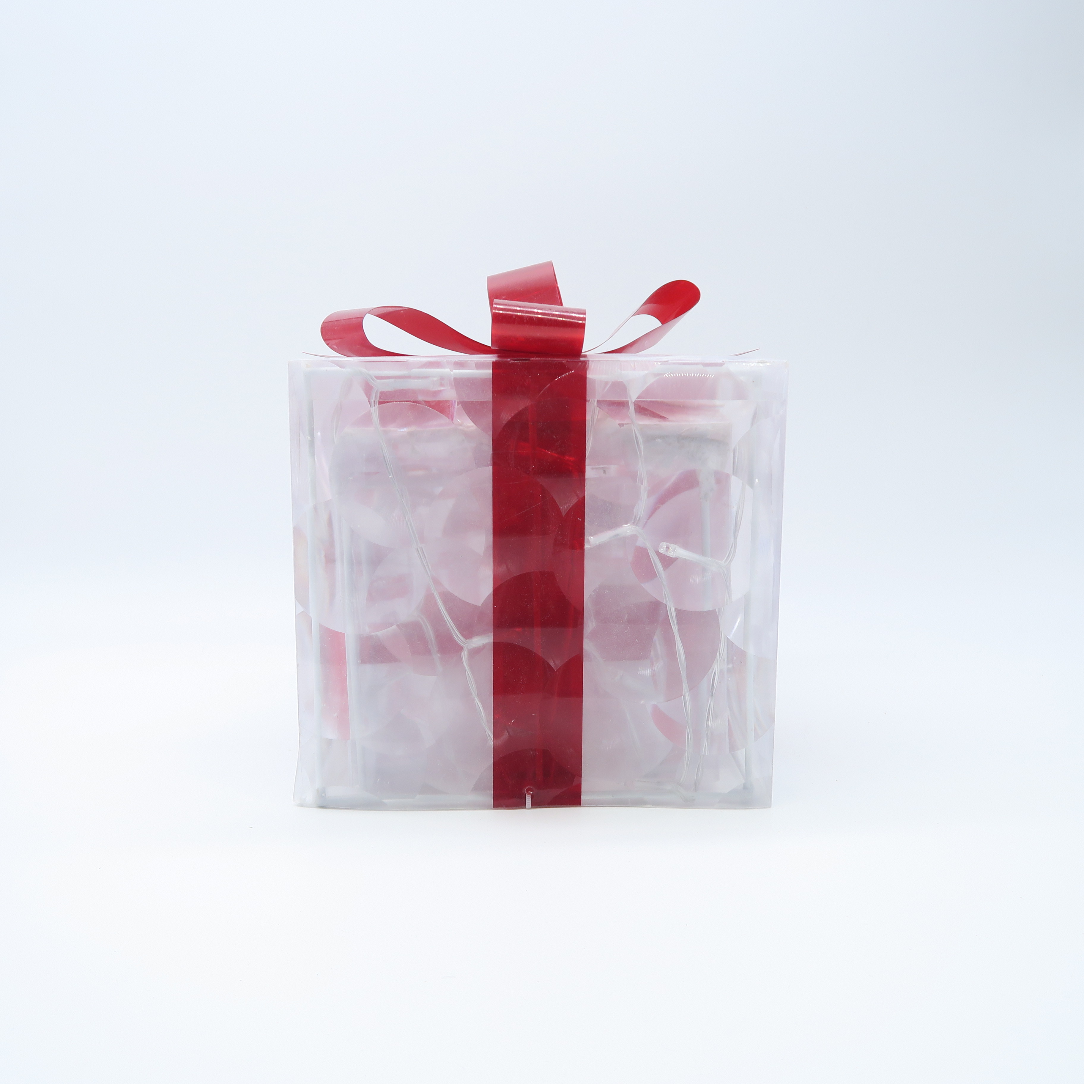 trio de cadeaux de noël lumineux à piles 