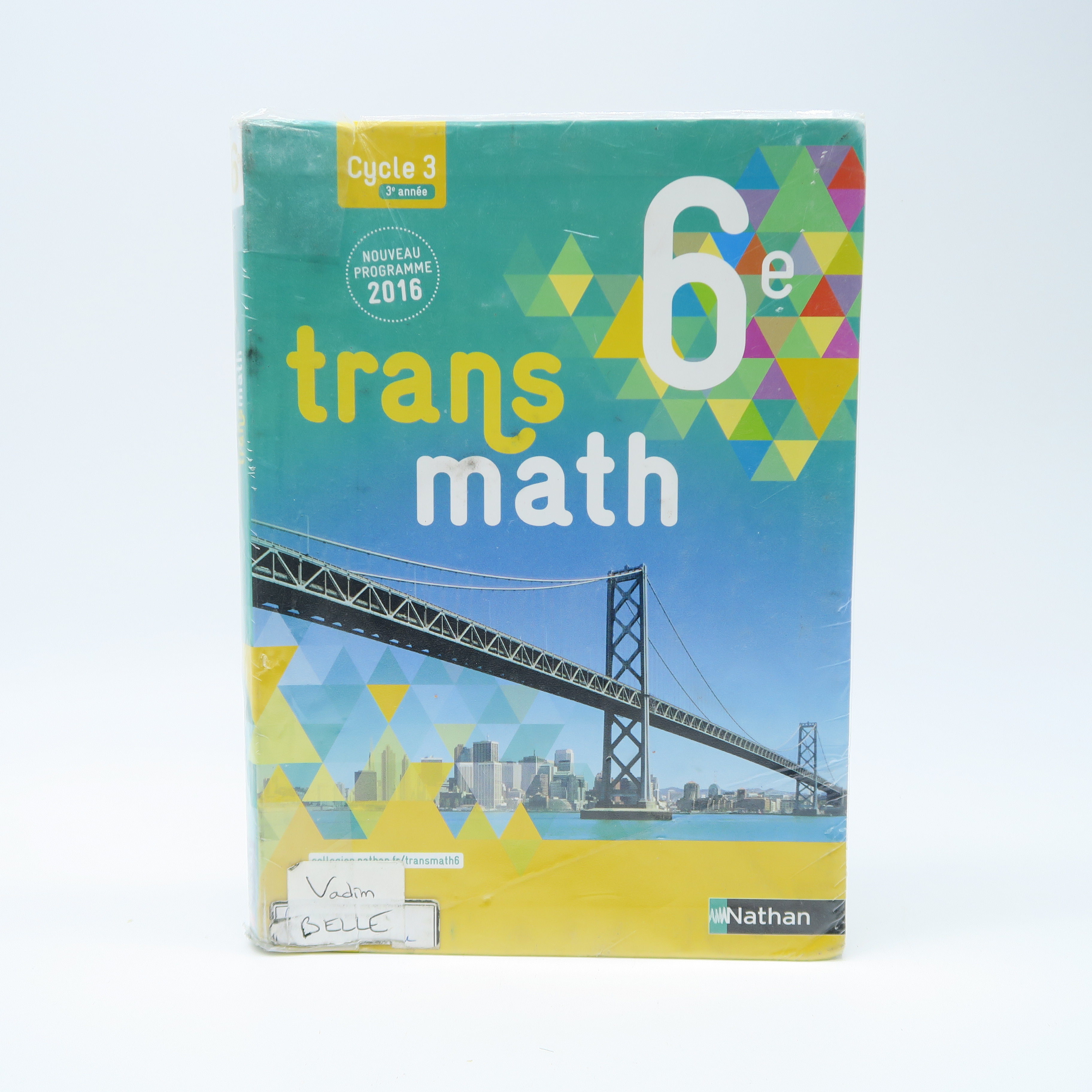 manuel scolaire 'trans math cycle 3 - 6e'