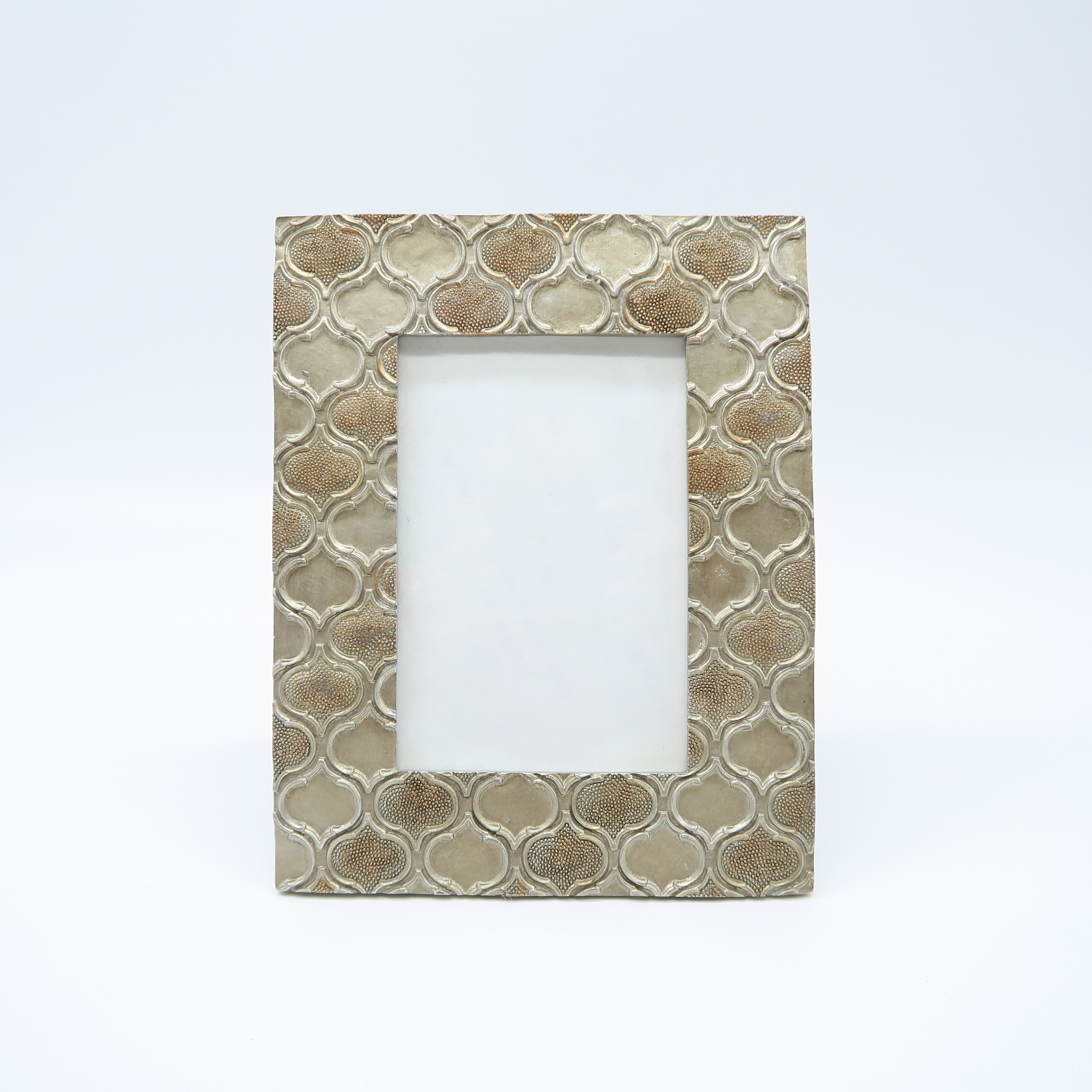 cadre à poser doré et effet oriental (10x15)