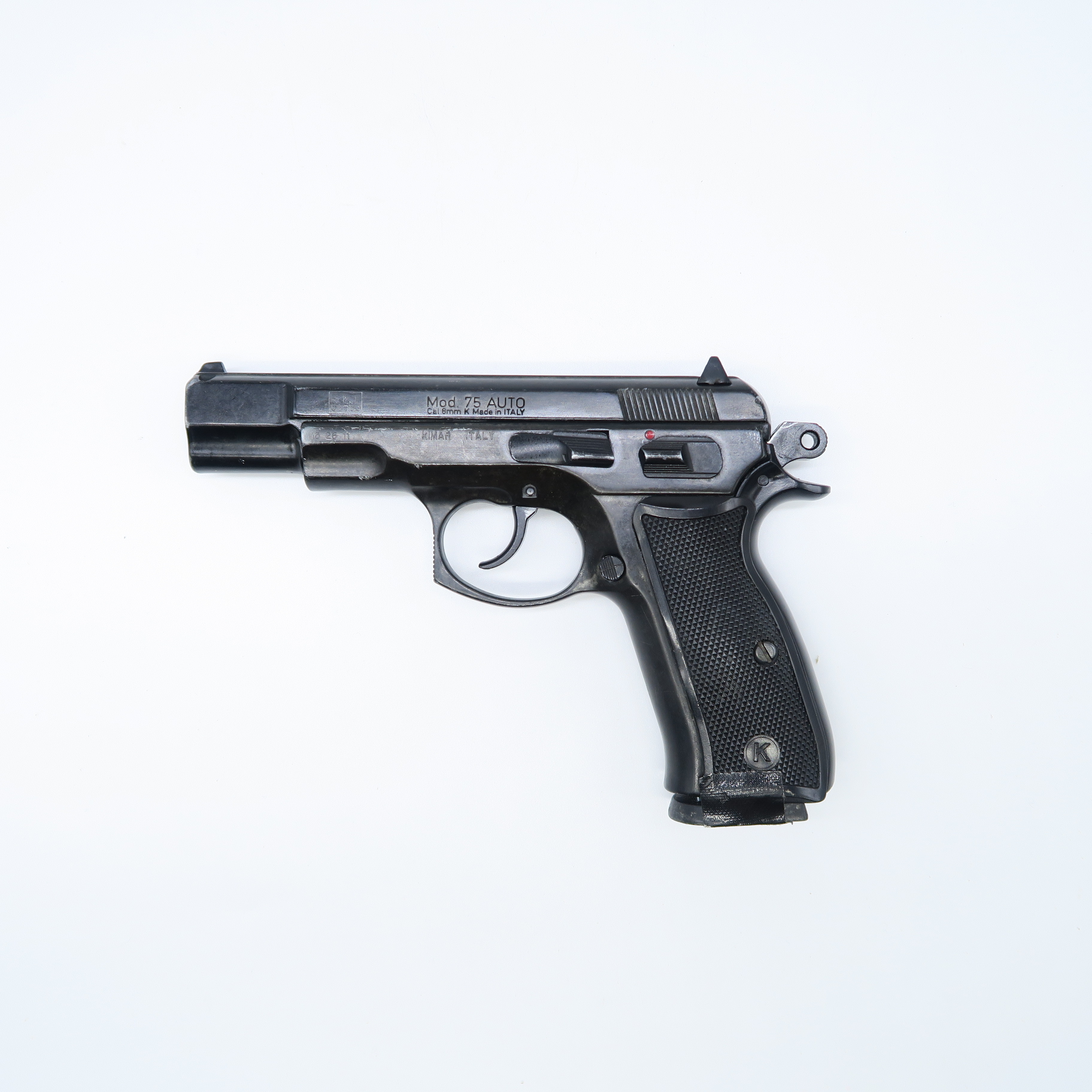 pistolet à blanc 'kimar cz75' avec sa mallette