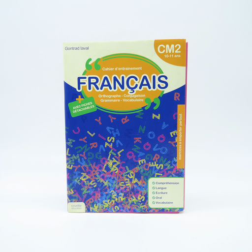 manuel scolaire 'cahier d'entrainement - français' 