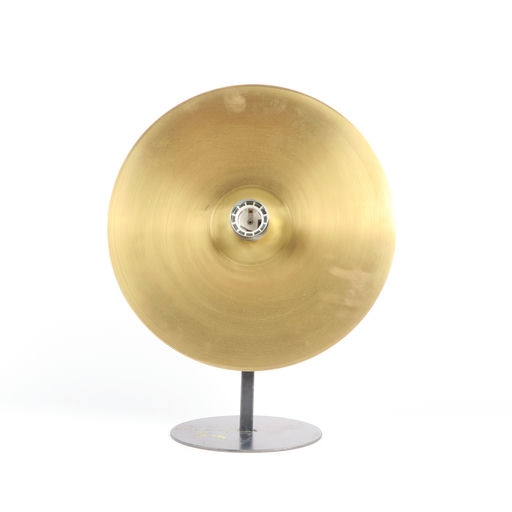 lampe à platine dorée