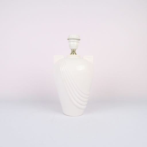 pied de lampe blanc