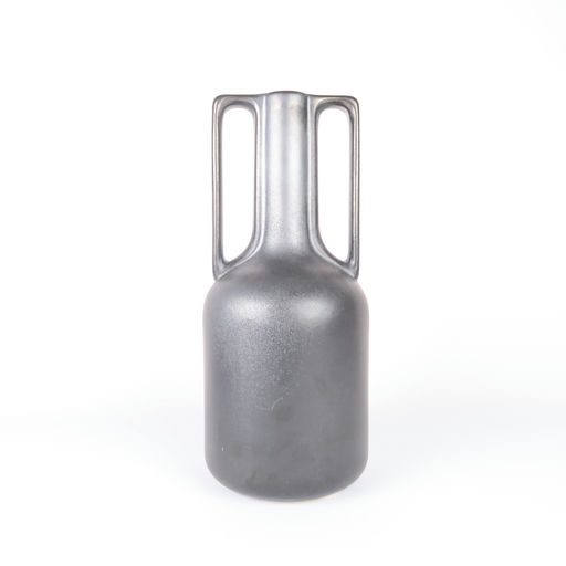 vase en céramique noir 