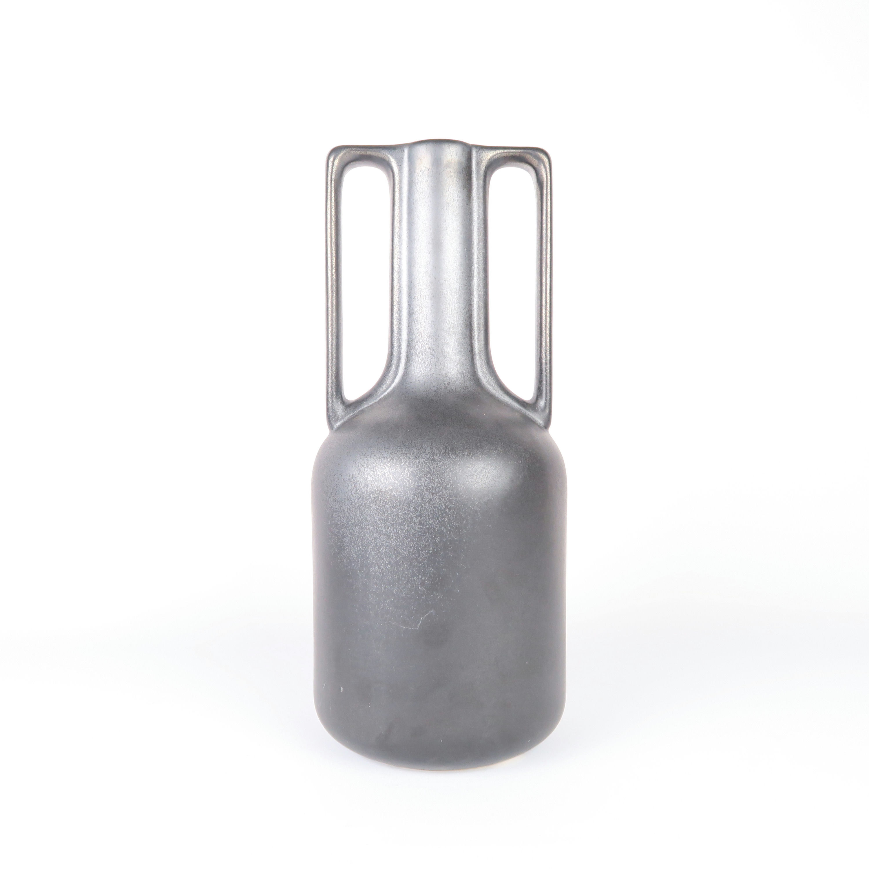 vase en céramique noir 