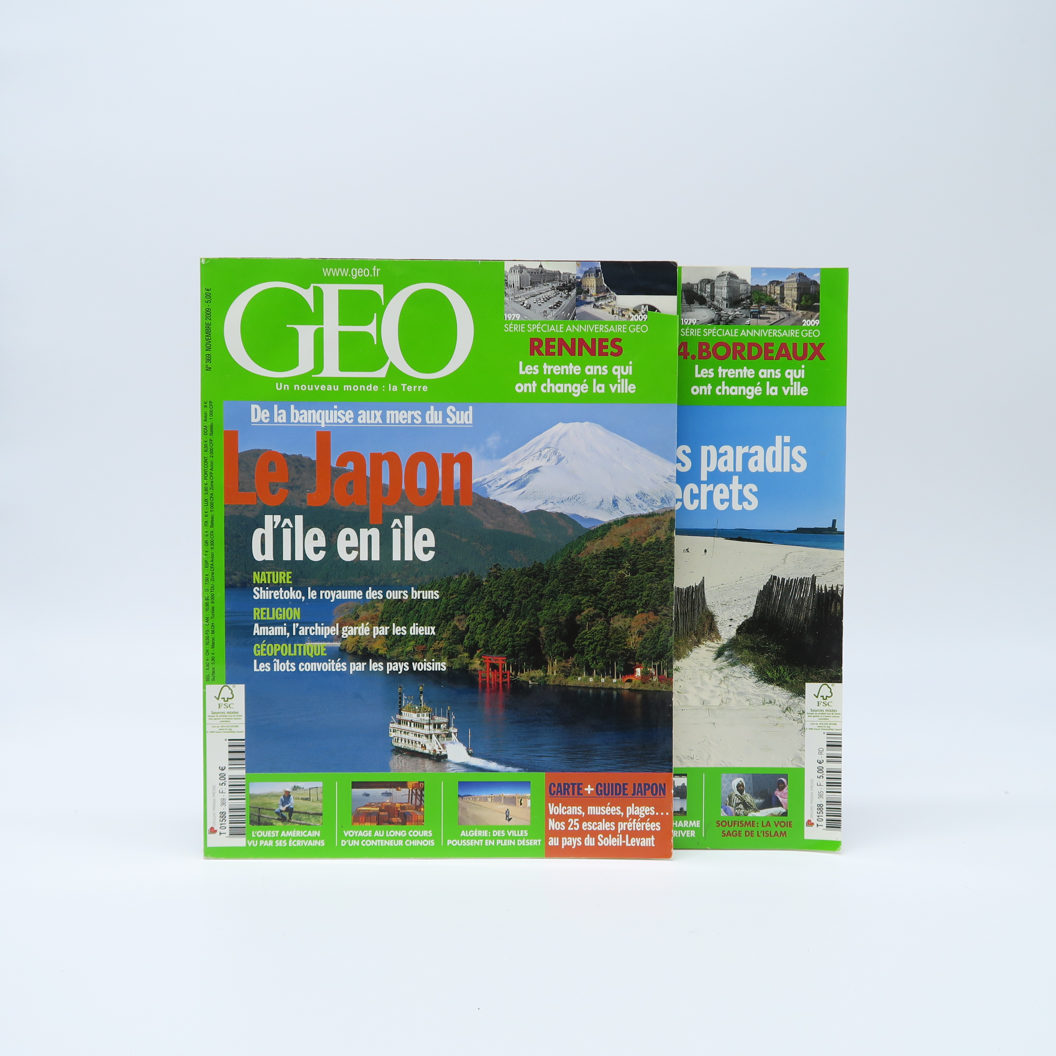magazine 'géo' années 2000 à aujourd'hui 