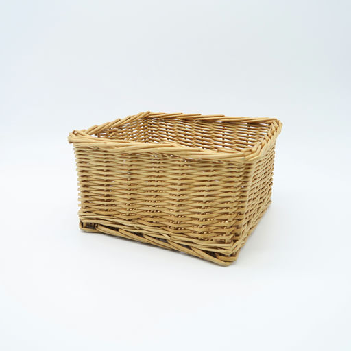panier en osier carré 