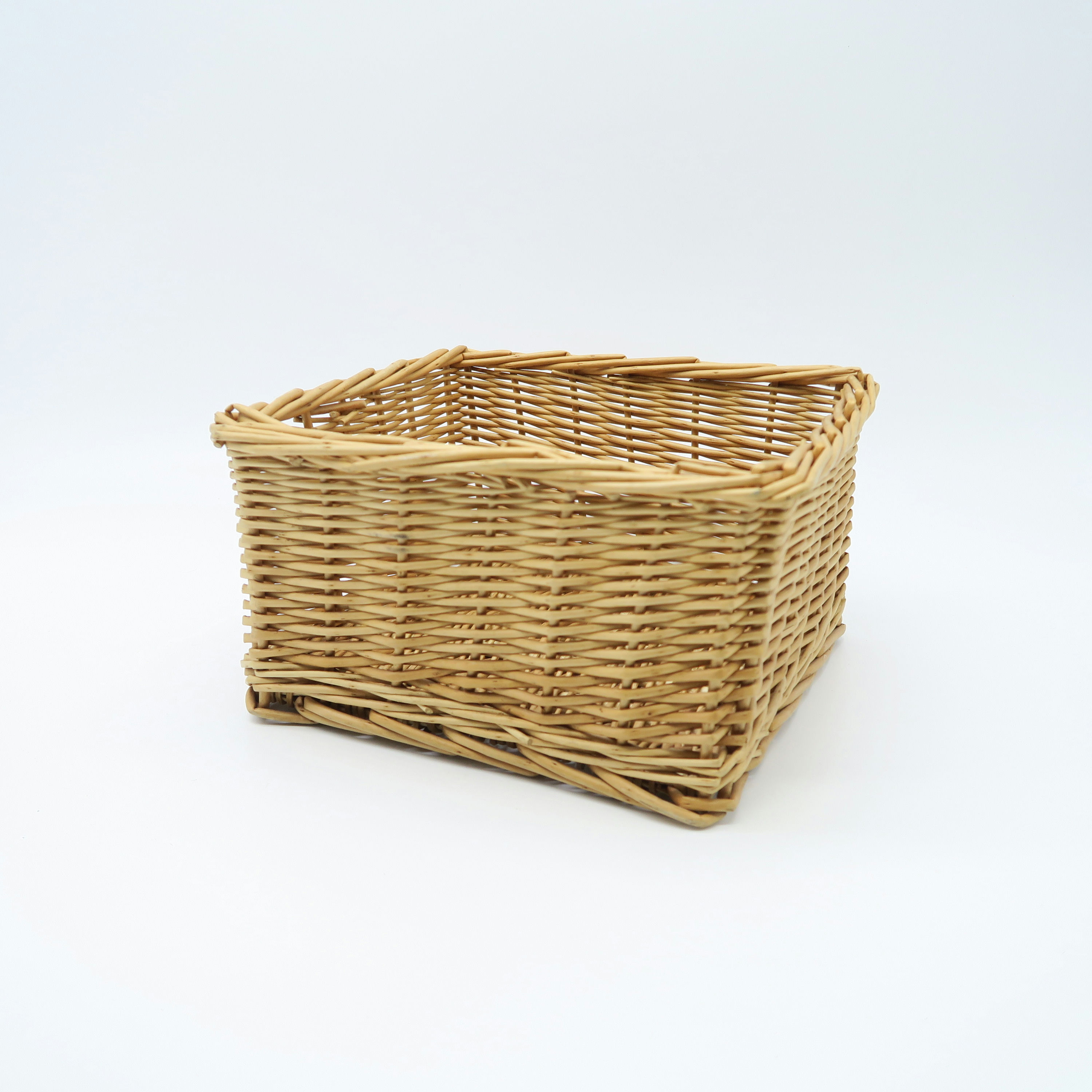 panier en osier carré 