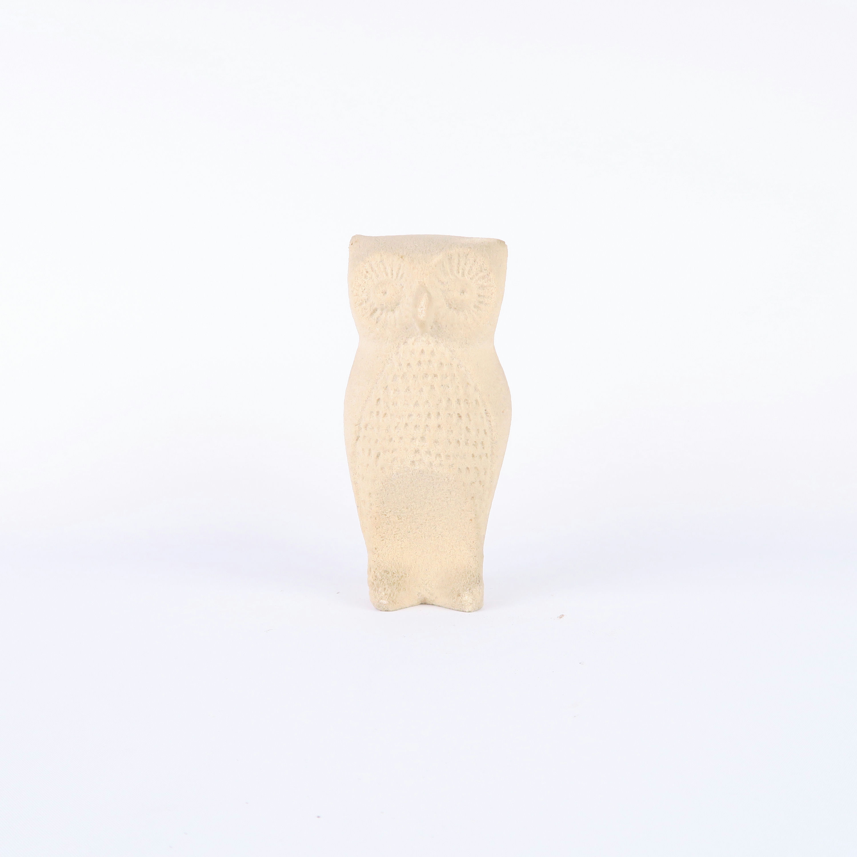 sculpture hibou en pierre