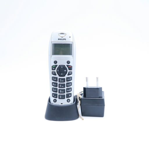 téléphone sans fil "philips' avec son socle