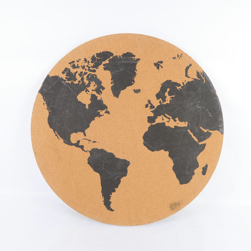 tableau en liège monde 