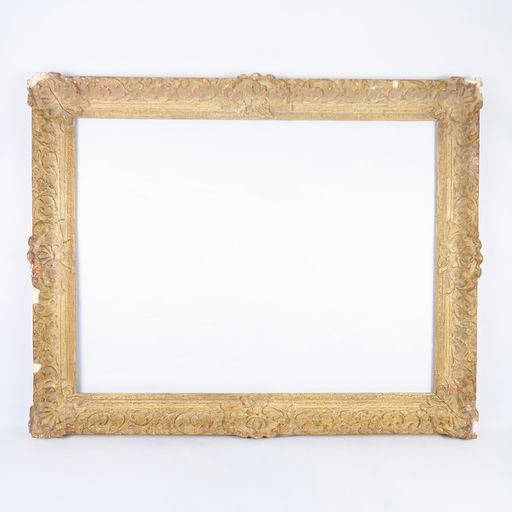 cadre moulure en bois clair ((85x65)