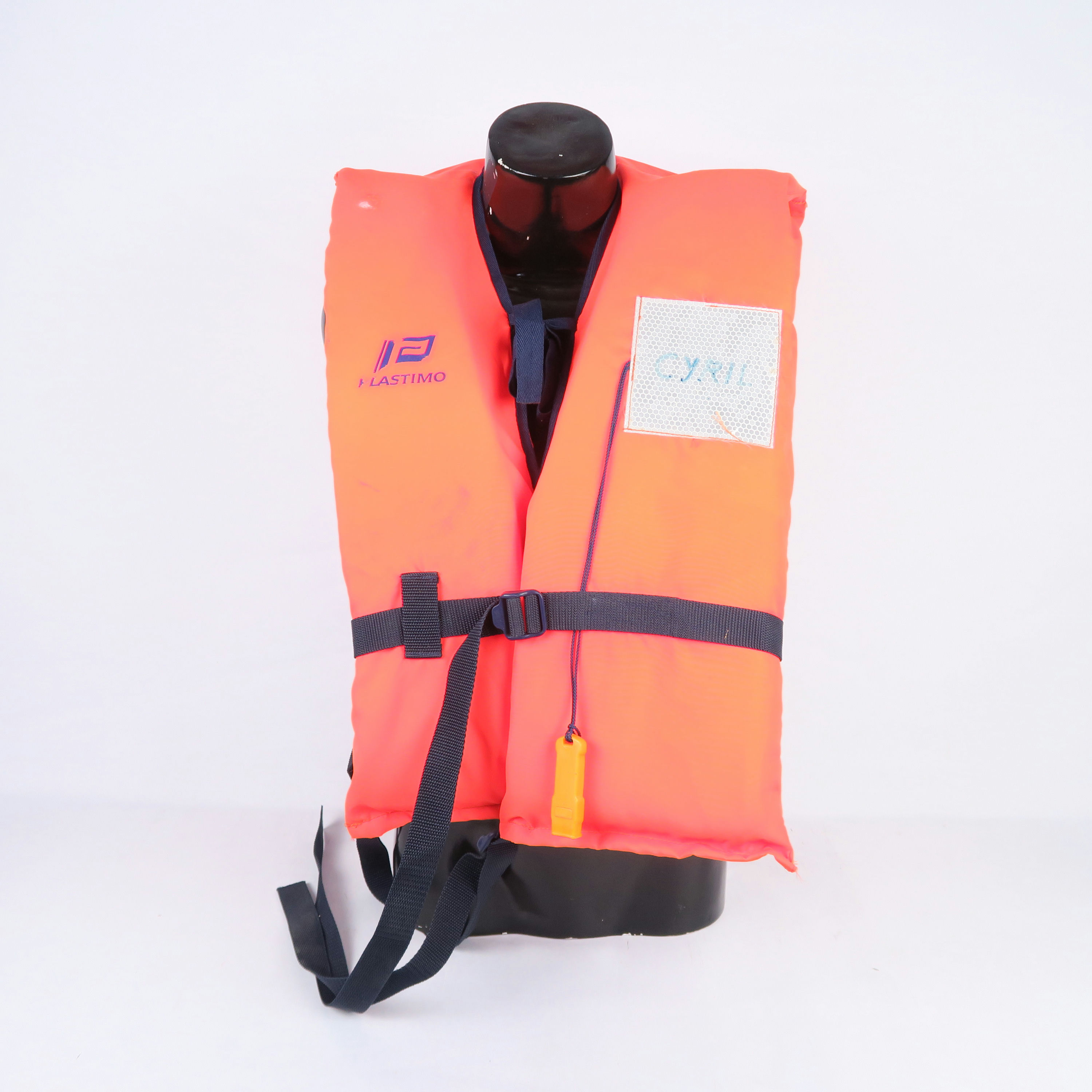 gilet de sauvetage orange adulte