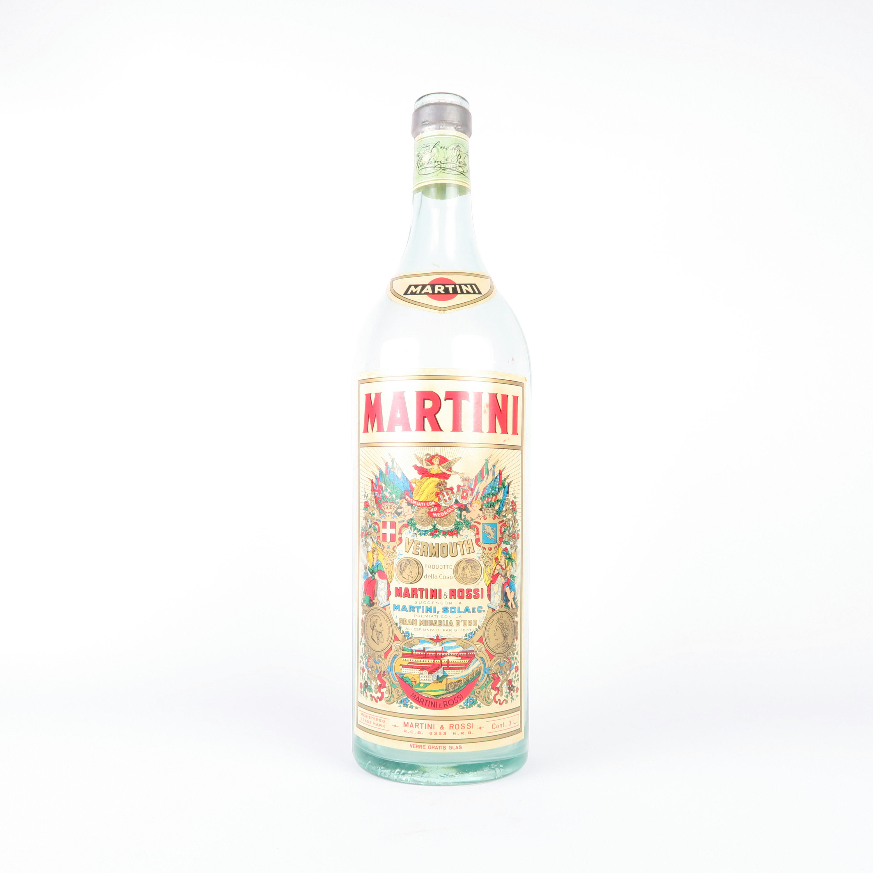 bouteille de vermouth 'martini'