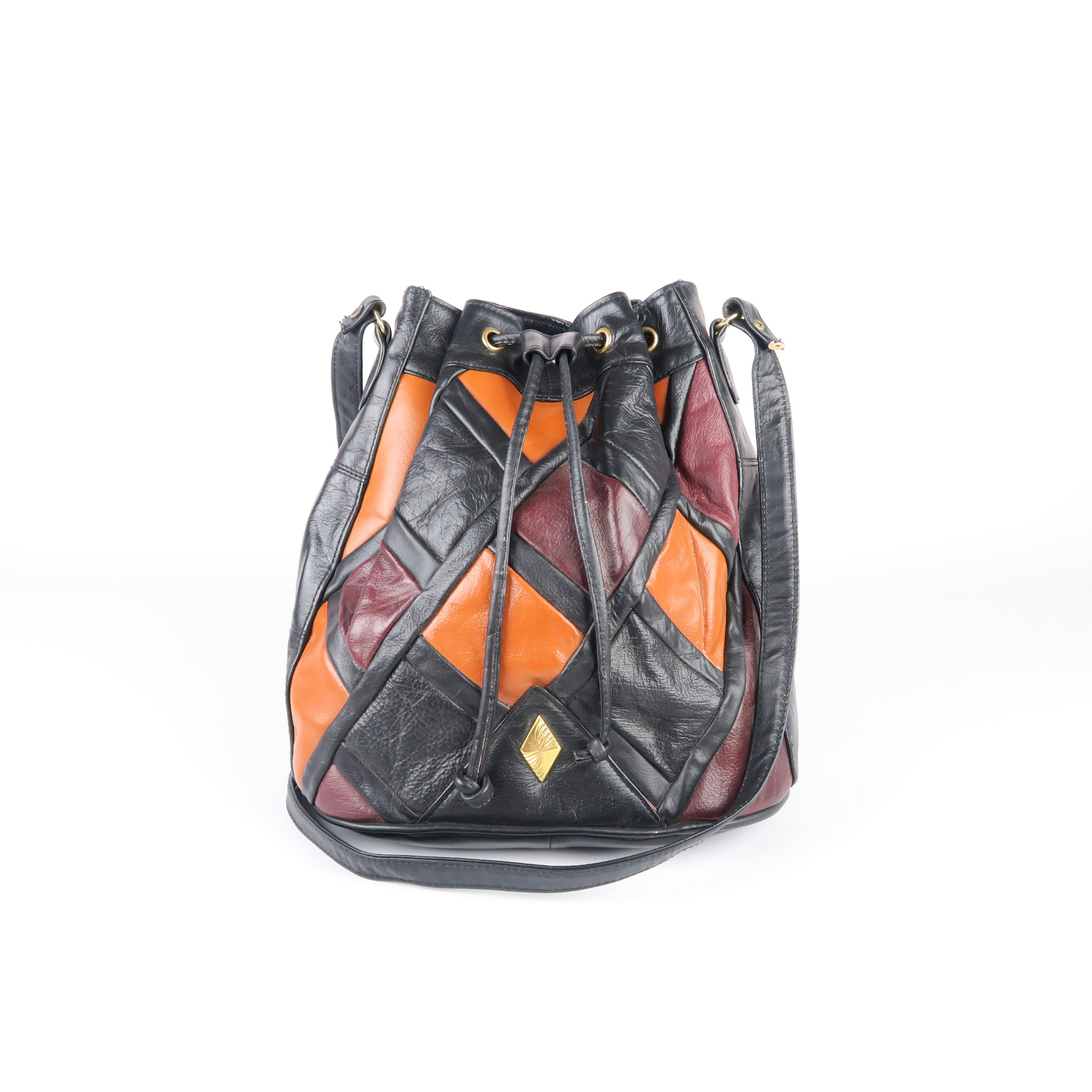 sac sceau à bandoulière en cuir 