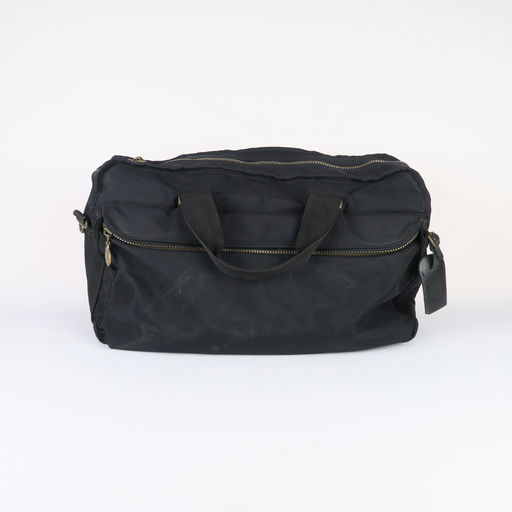 sac de voyage en toile noire 