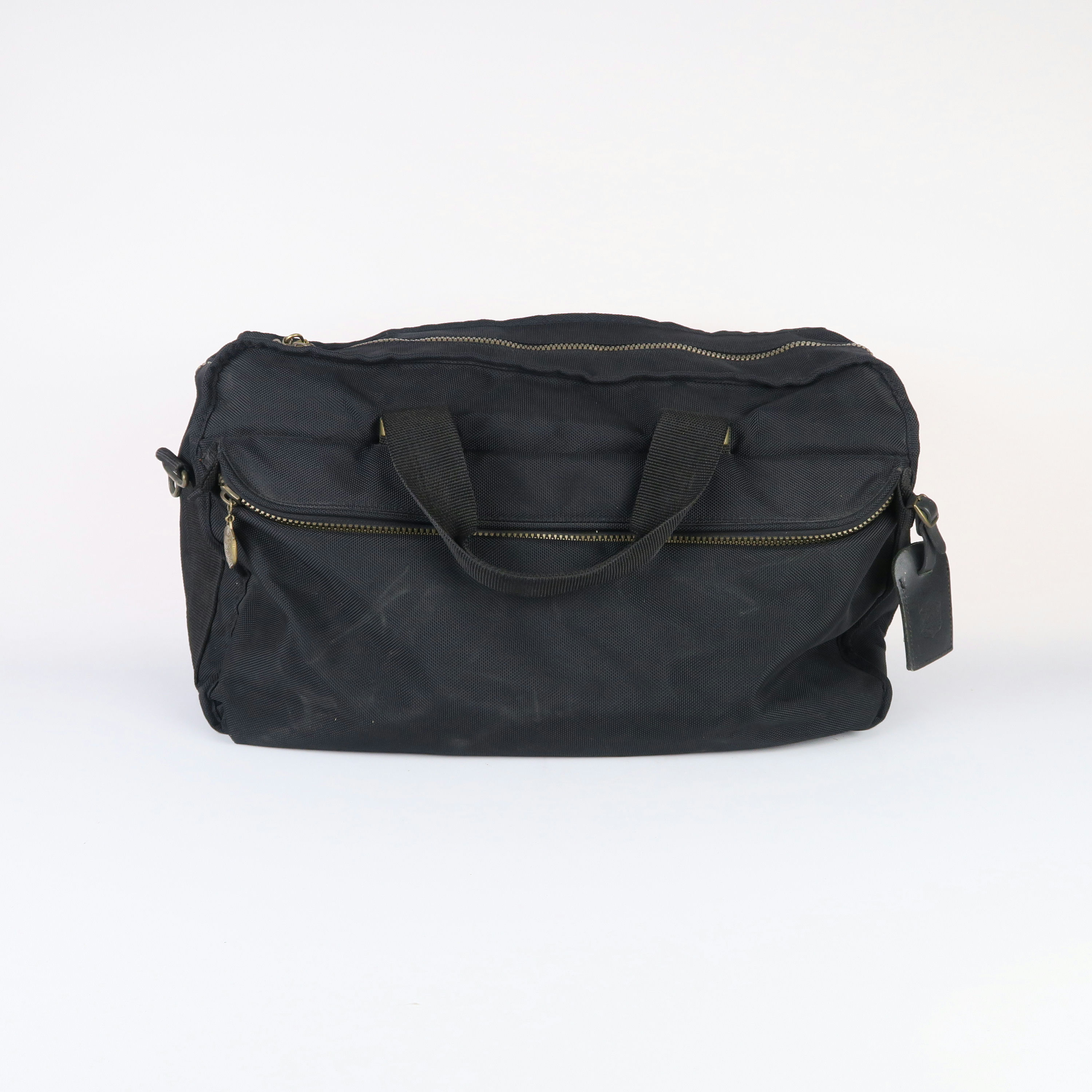 sac de voyage en toile noire 