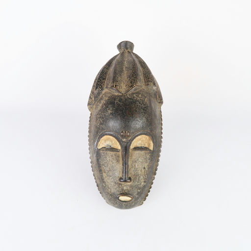 masque africain baoulé en bois