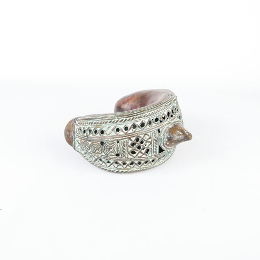 bracelet-monnaie africain en cuivre
