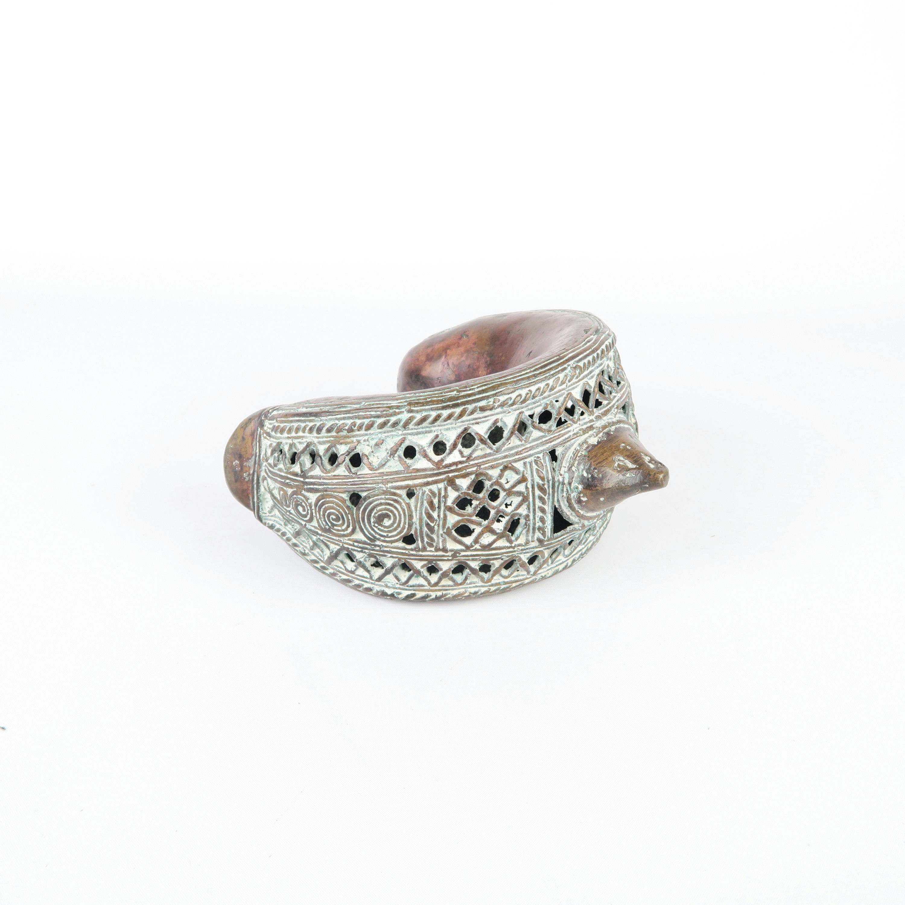 bracelet-monnaie africain en cuivre