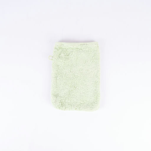 gant de toilette vert
