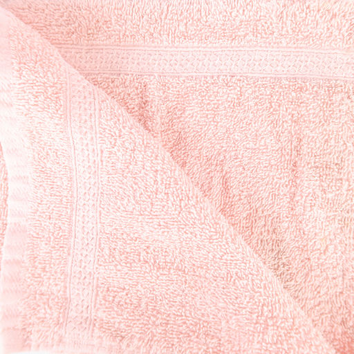 serviette mains rose 
