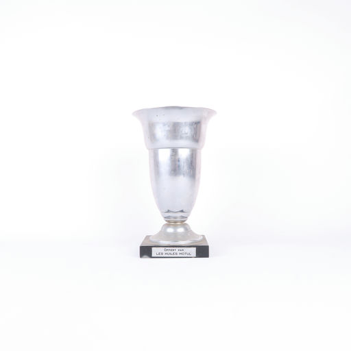 grande coupe argentée 