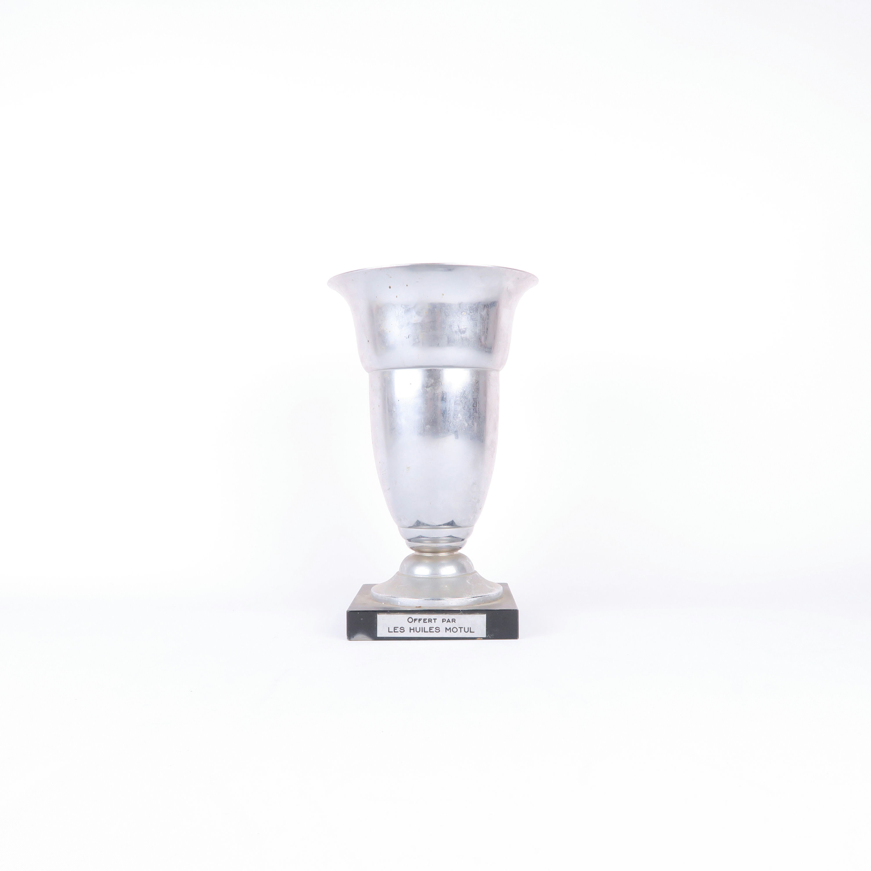 grande coupe argentée 