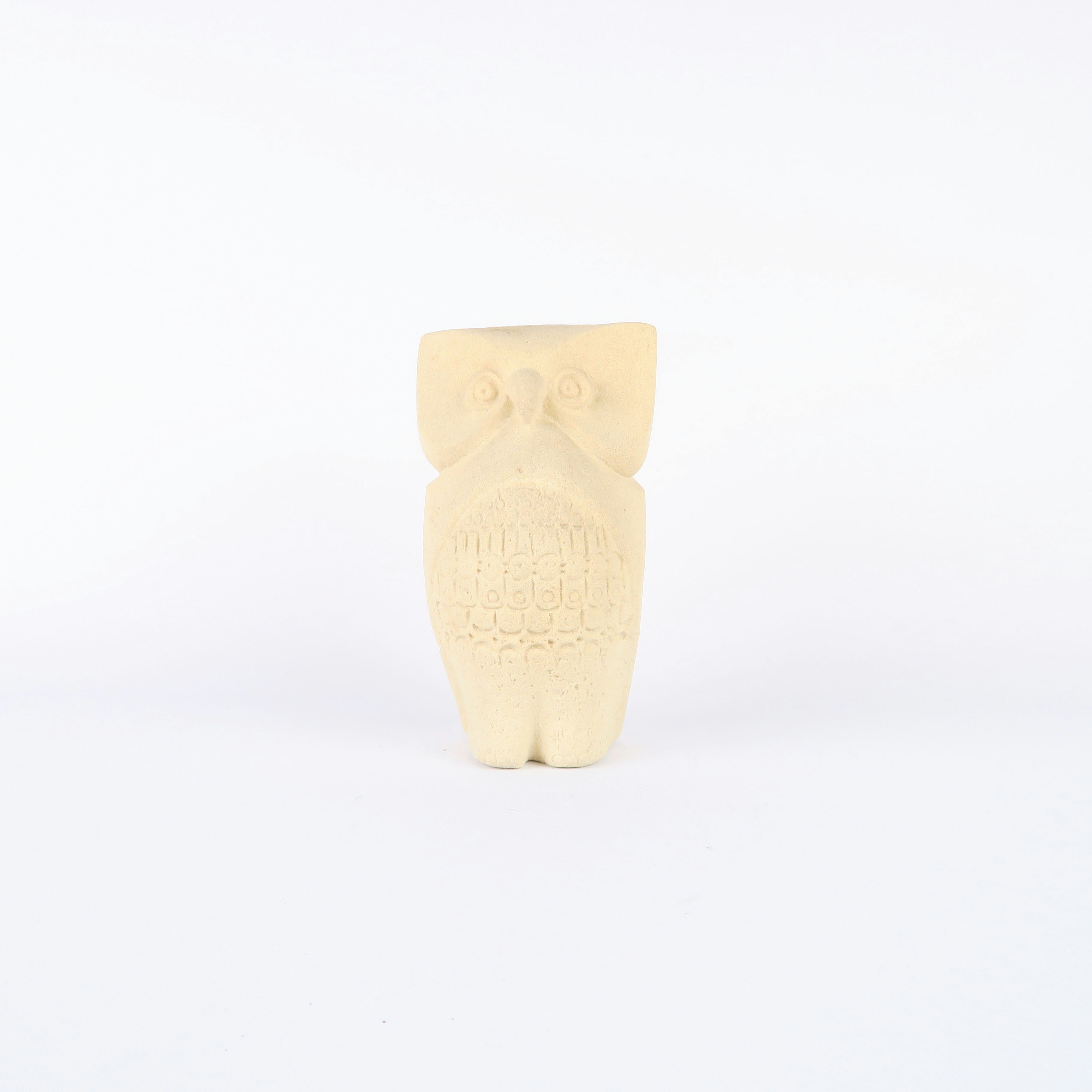 sculpture hibou en pierre