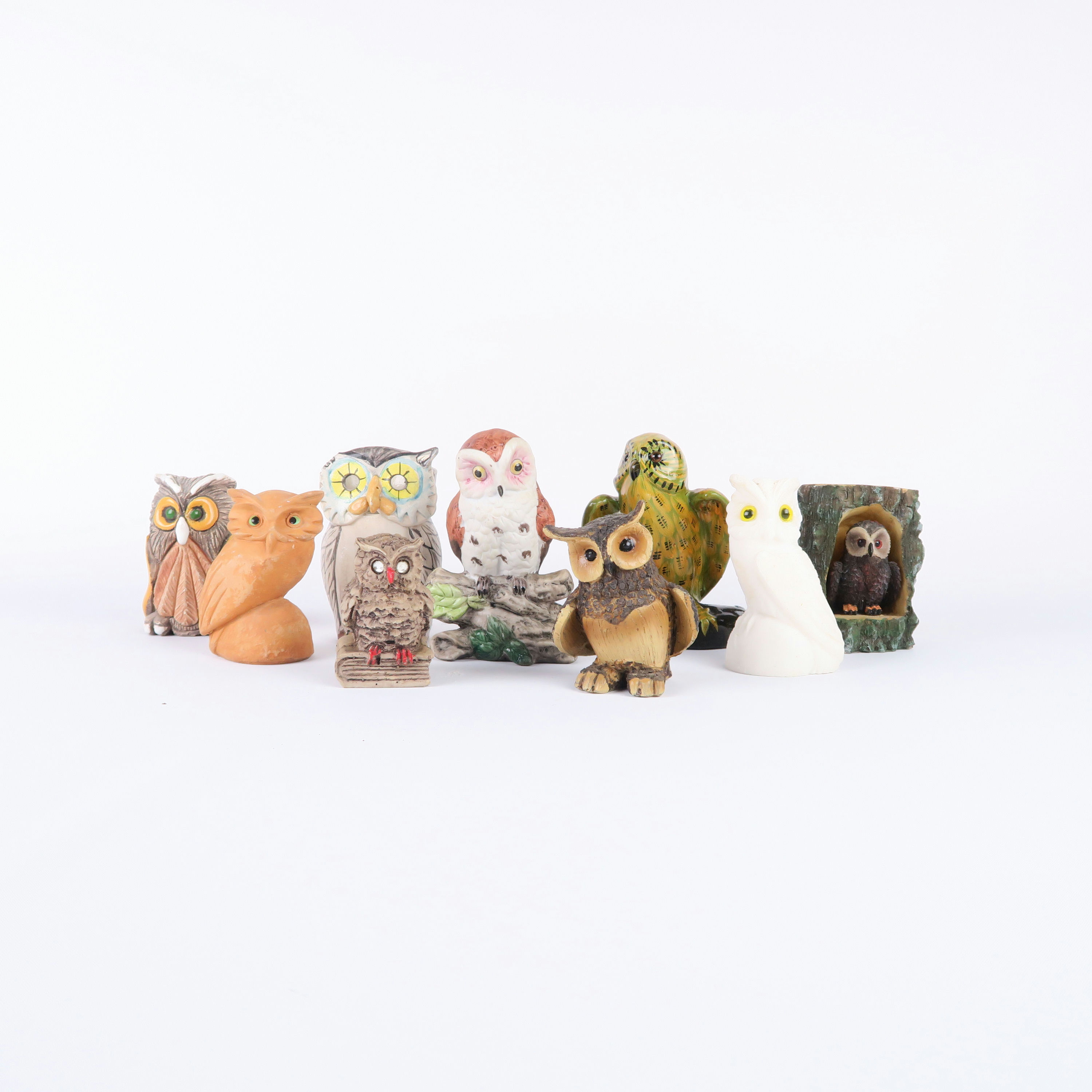 petite statuette hibou (divers)