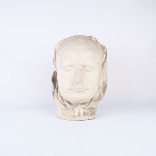 masque plâtre d'une femme (à suspendre)