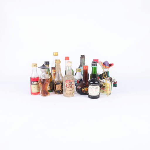 mini bouteille d'alcool (divers)