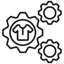 Icono de orden de producción. Etapa de Producción, servicio de Paquete Completo de GAT Fashion Lab