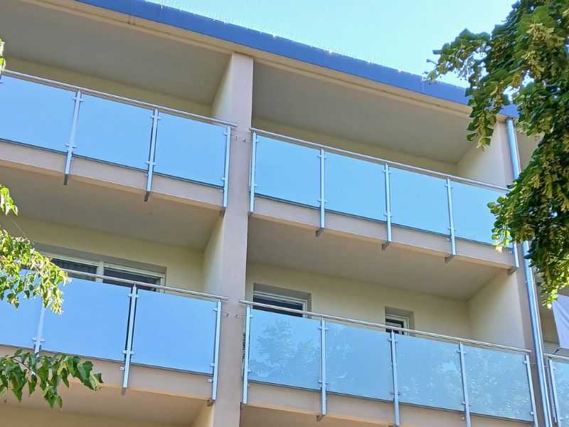Balkongeländer Karlsruhe Mehrfamilienhaus
