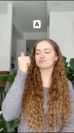ASL handshape for the letter A