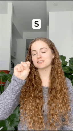 ASL handshape for the letter S
